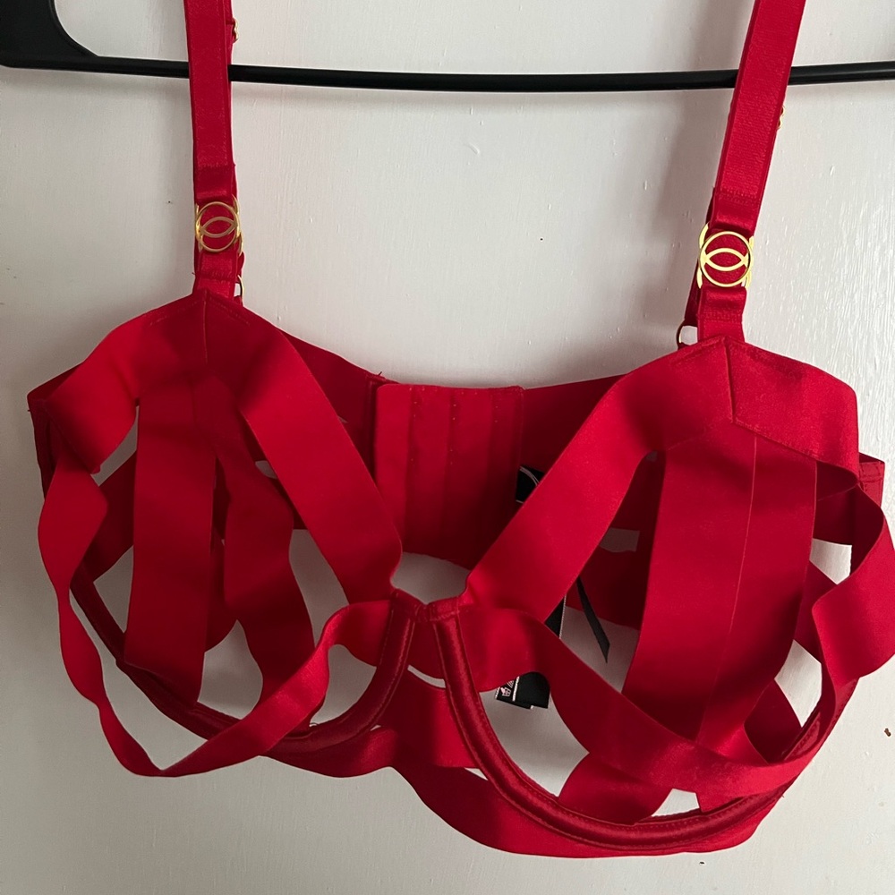 Strappy sexy bra 34DD